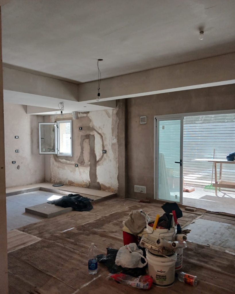 Comedor y cocina- Proyecto Las Anémonas